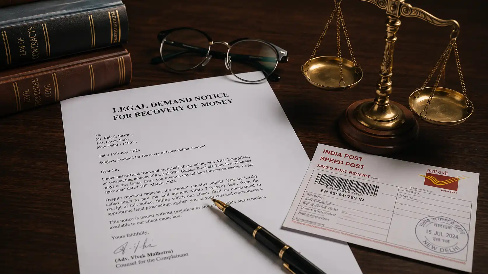 Legal Notice Format