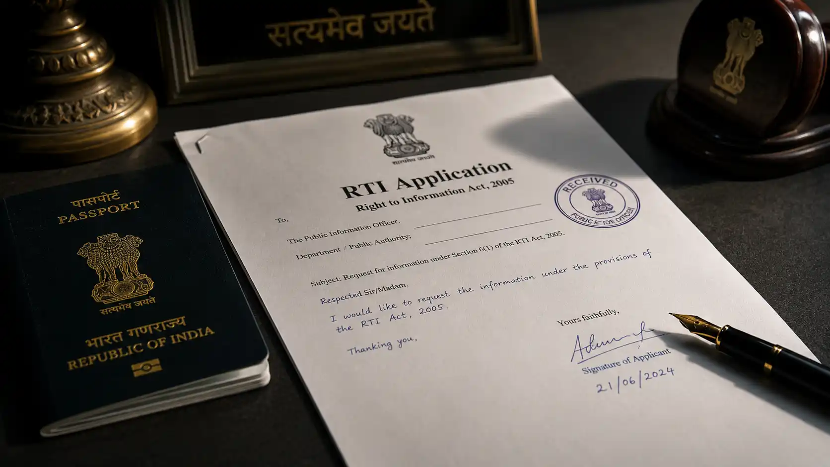 RTI Application Format